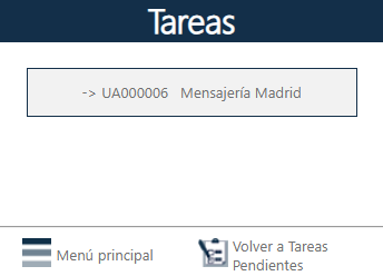 Interface almacenamiento